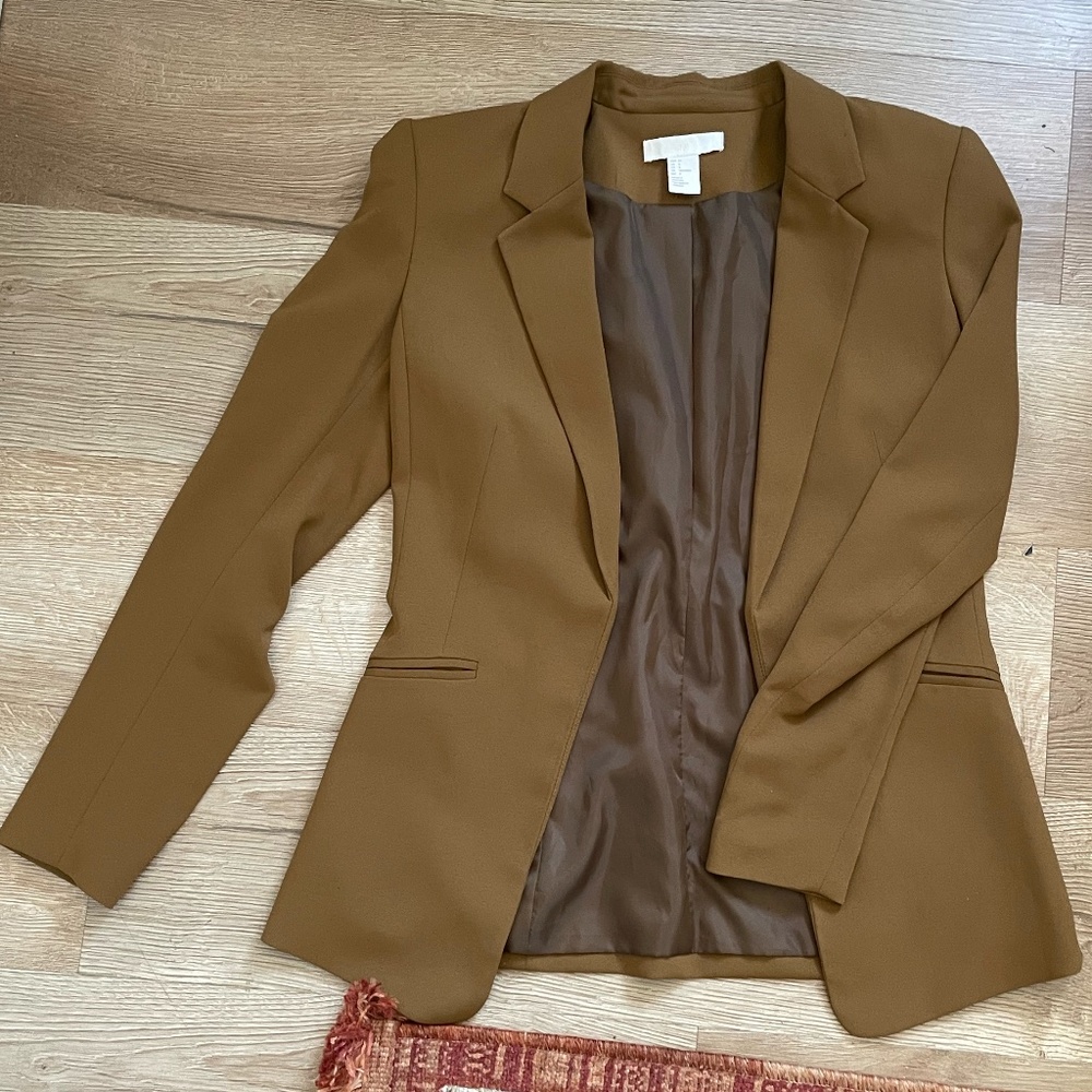 H&M Mustard Blazer - Size 4